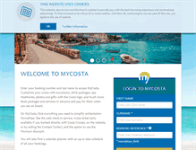 Tablet Screenshot of mycosta.com